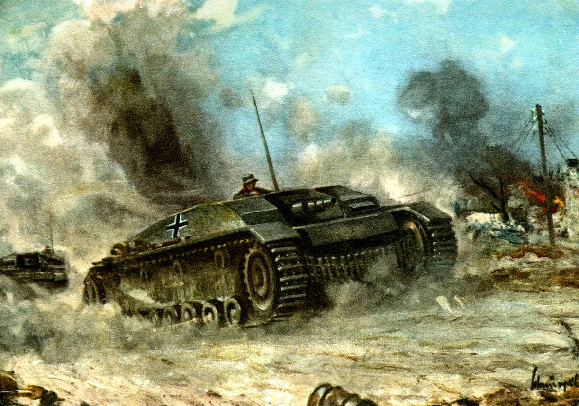 Dimensiunea redusă a rezervelor blindate germane a contribuit și ea la succesul contraofensivei sovietice (© Getty Images)
