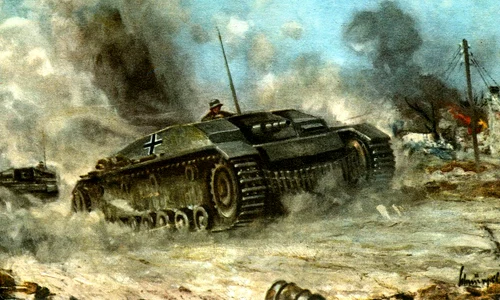 Dimensiunea redusă a rezervelor blindate germane a contribuit și ea la succesul contraofensivei sovietice (© Getty Images)