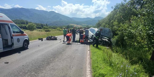 accident grav pe dn 68 foto IPJ Hunedoara jpg