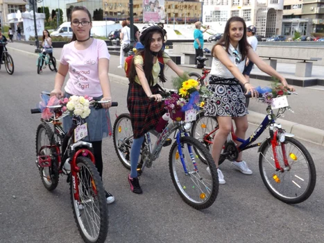 la defilare prin severin pe bicicleta FOTO Alexandra Georgescu 