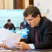 Nicușor Dan, videoconferință cu Zelenski - Coaliția de Voință FOTO presidency.ro