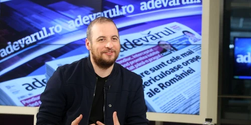 Andrei Ciobanu la Adevarul Live FOTO Dorin Constanda