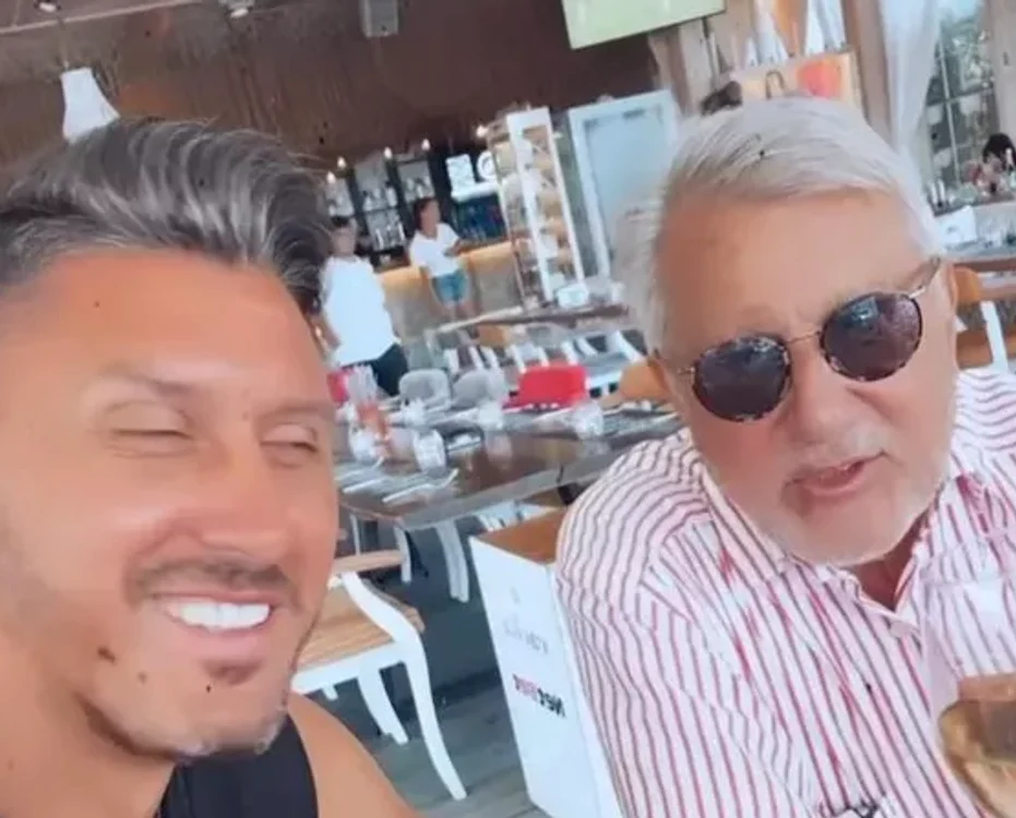 Ciprian Marica, alături de finul Năstase, în vremurile lor bune