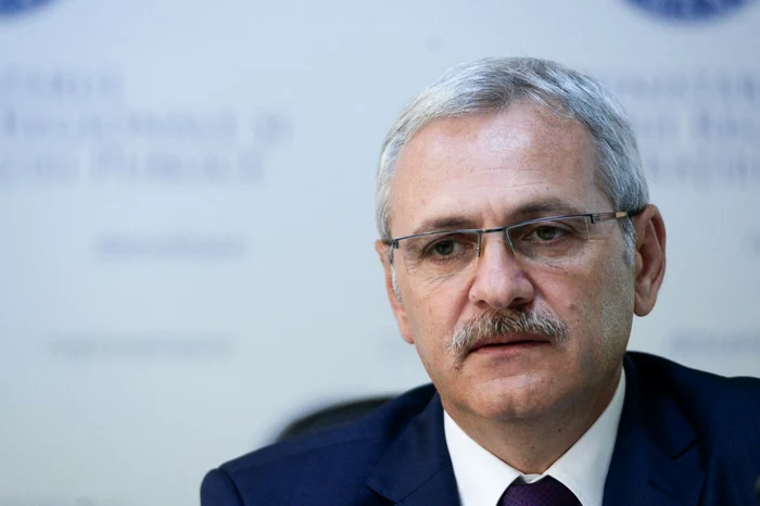 Preşedintele interimar al PSD, Liviu Dragnea FOTO Mediafax