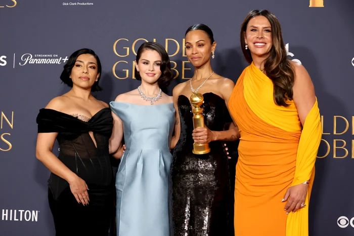 Adriana Paz, Selena Gomez, Zoe Saldana, Karla Sofía Gascón, GettyImages jpg