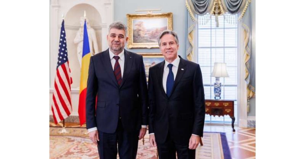 Ciolacu - Vizita în SUA: Parteneriatul strategic "devine tot mai puternic"