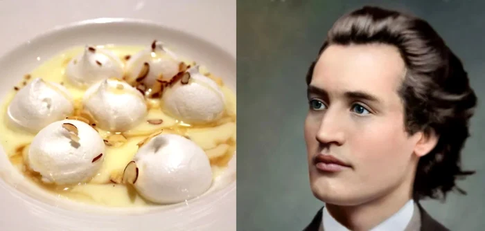 Lapte de pasăre este desertul lui Mihai Eminescu.