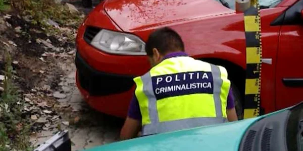 masina vandalizata