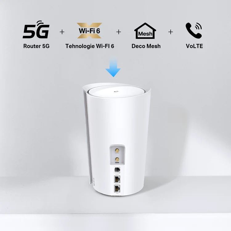 Mesh TP-Link Wi-Fi 6 Deco X80-5G.