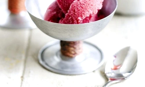 sorbet cu suc de rodie jpeg
