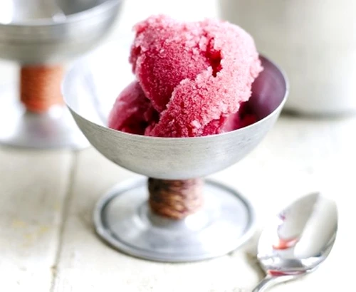 sorbet cu suc de rodie jpeg