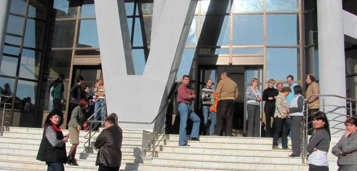 La DGFP Sălaj s-a protestat în linişte