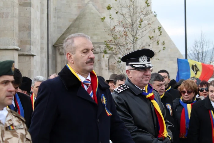 Vicepremierul Vasile Dâncu a participat la evenimentele de la Alba Iulia