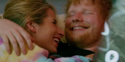 ed sheeran si sotia lui apar in noul videoclip al cantaretului foto captura video