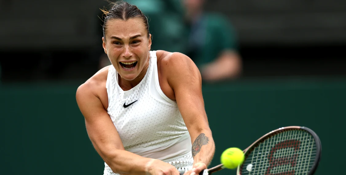 Aryna Sabalenka, în pericol de eliminare la Turneul Campioanelor. Foto Getty images