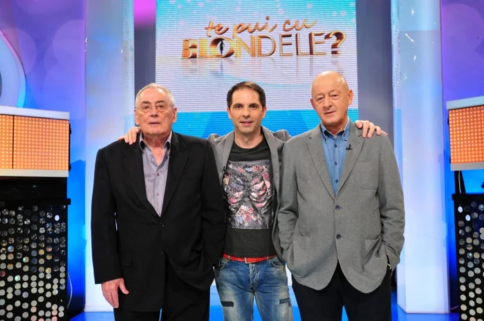 Horia Moculescu şi Mihai Tatulici vin la emisiunea moderată de Dan Negru pentru a se duela în cunoştinţe generale cu tânăra generaţie FOTO Antena 1