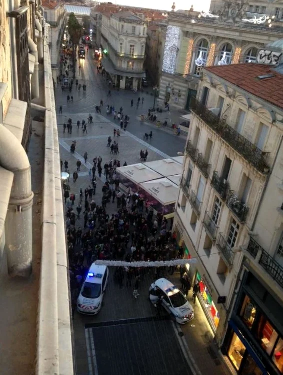 Luare de ostatici in Montpellier FoTO Twitter