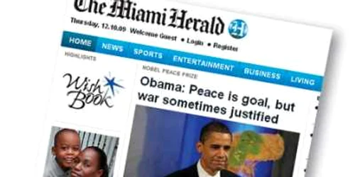 „Miami Herald“ 12 decembrie 2009