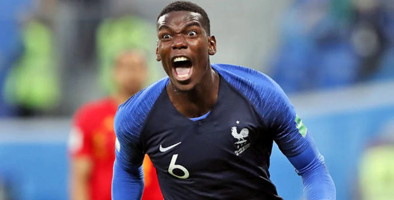 Paul Pogba e campion mondial cu Franța, în 2018. Foto EPA EFE
