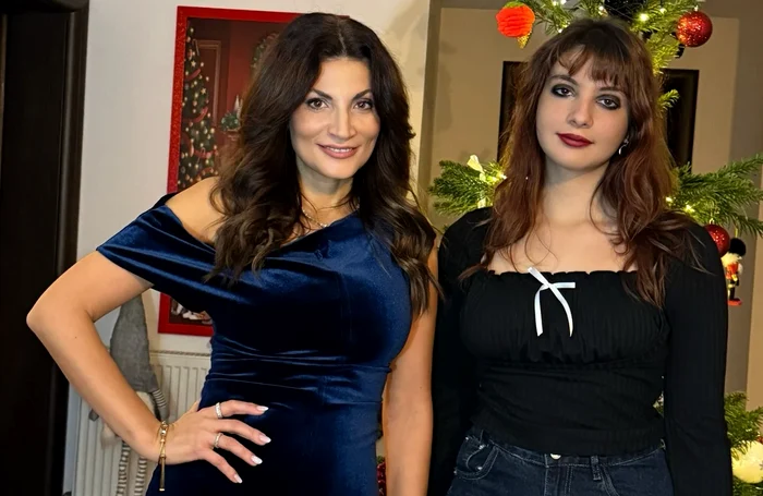 Ioana Ginghină și fiica sa, Ruxandra. Foto: social media