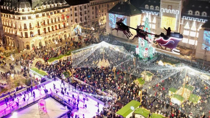 Târgul de Crăciun din Craiova Foto: Ministerul Economiei, Antreprenoriatului şi Turismului