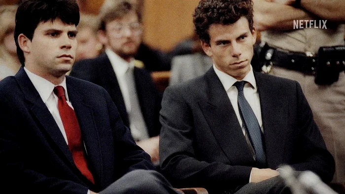 Lyle și Erik Menendez în timpul procesului din anii 1990