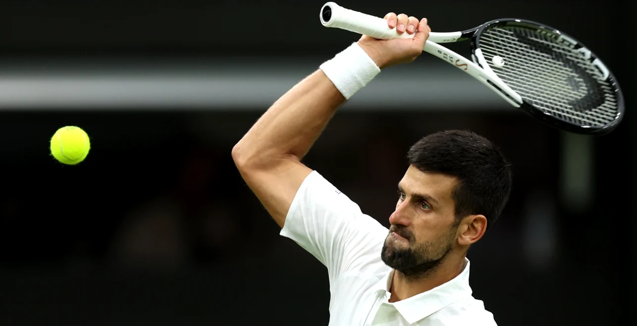 Novak Djokovici, supărat de șefii tenisului. Foto Getty images