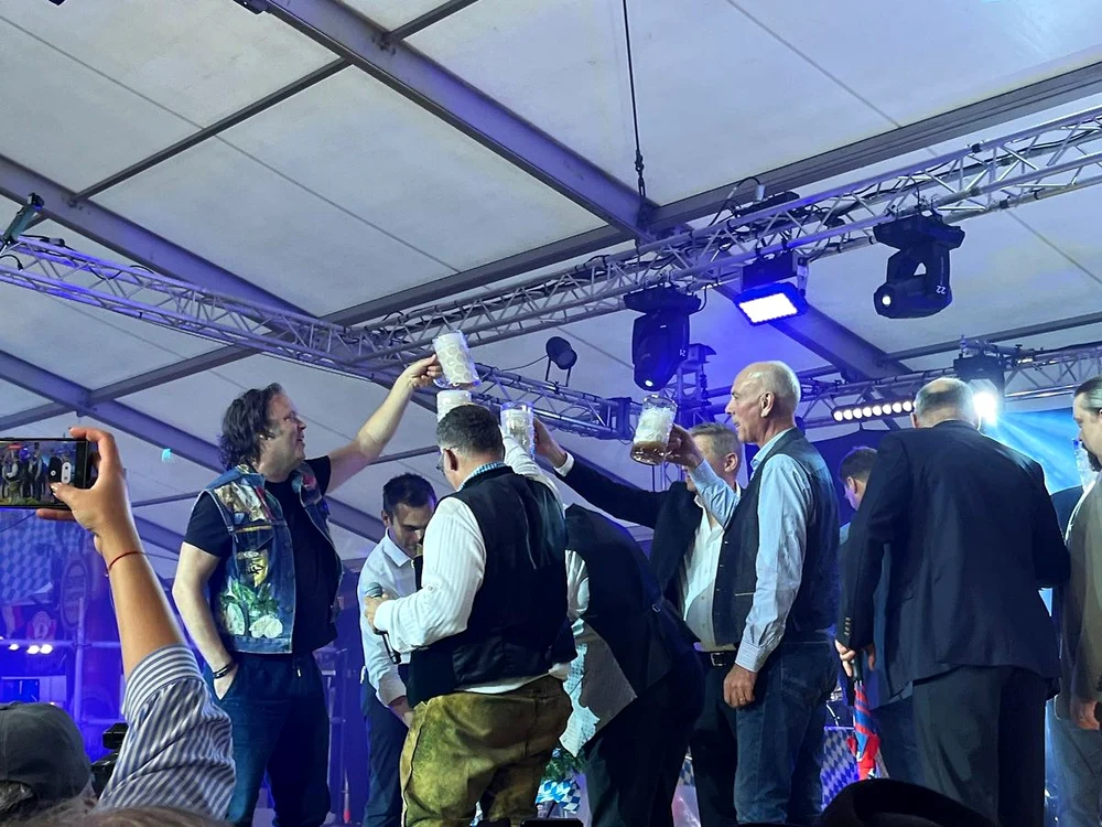 Charlie Ottley la Oktoberfest România FOTO Facebook Charlie Ottley