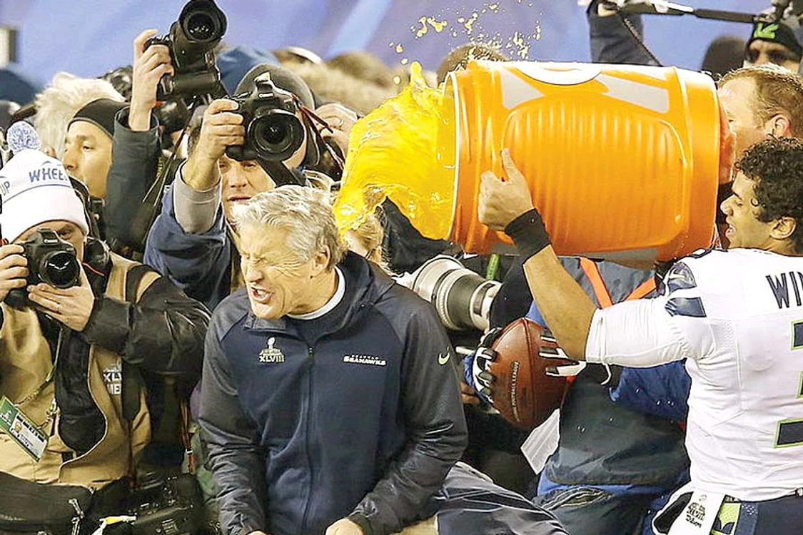 Jucătorii de la Seatle s-au impus în faţa favoriţilor din Denver (Foto: afp)