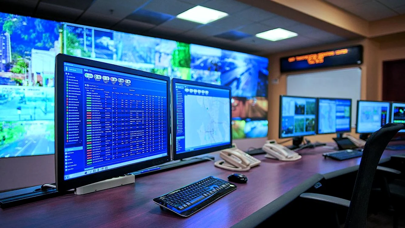 Centrul de comandă pentru sistemul de management al traficului FOTO Primîra Municipiului Călăraşi