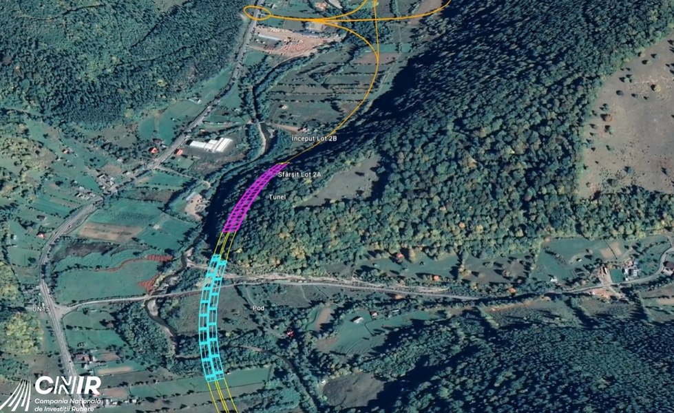 Compania lui Umbrărescu cere rezilierea contractului de 1,2 miliarde de euro, pentru cel mai lung tronson montan al Autostrăzii Unirii 