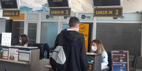 Românii au plecat la muncă în Germania de pe Aeroportul Timişoara