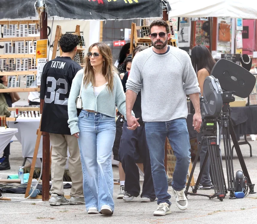 Lopez și Affleck au fost văzuți împreună în acest weekend / foto: Profimedia