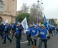 Nou protest al sindicaliștilor Foto: Click!