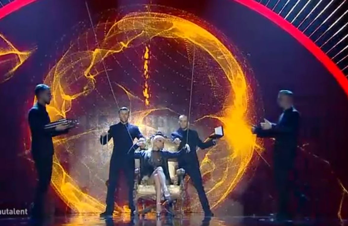 Finala „Românii au Talent”: Yeva a cucerit publicul cu dansul ei provocator