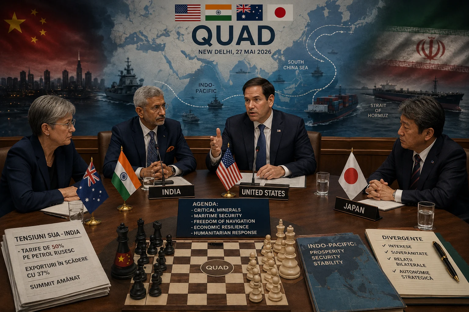 Washingtonul își pierde Asia: Quad, mai divizat ca oricând!