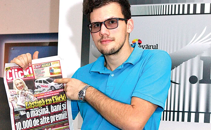 
    Costinel Iordan  a câştigat  un set de oale Foto: Florin Şuler  