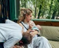 Victoria Răileanu (36 de ani) se descurcă de minune ca mămică de doi copii