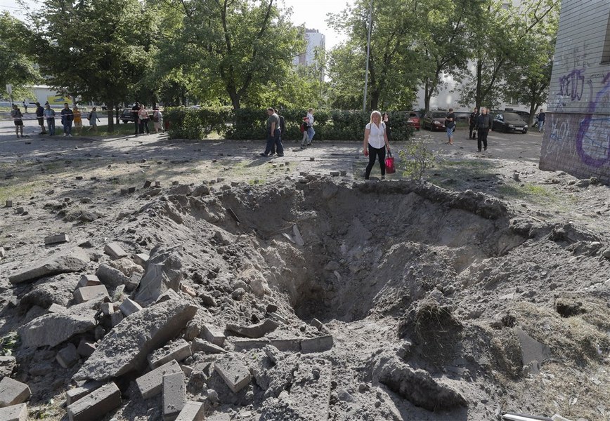 36 de rachete şi drone, doborâte în ultimele atacuri asupra regiunii Kiev