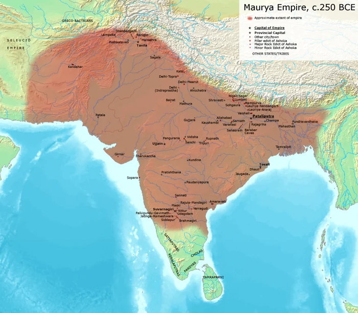 maurya empire c 250 bce 2 png png