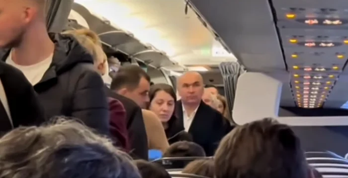 Ilie Bolojan a mers la summitul european cu un avion de linie FOTO Captură video