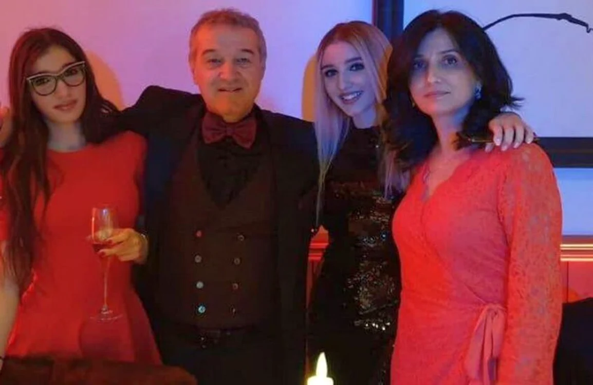 Gigi Becali este un tată mândru 
