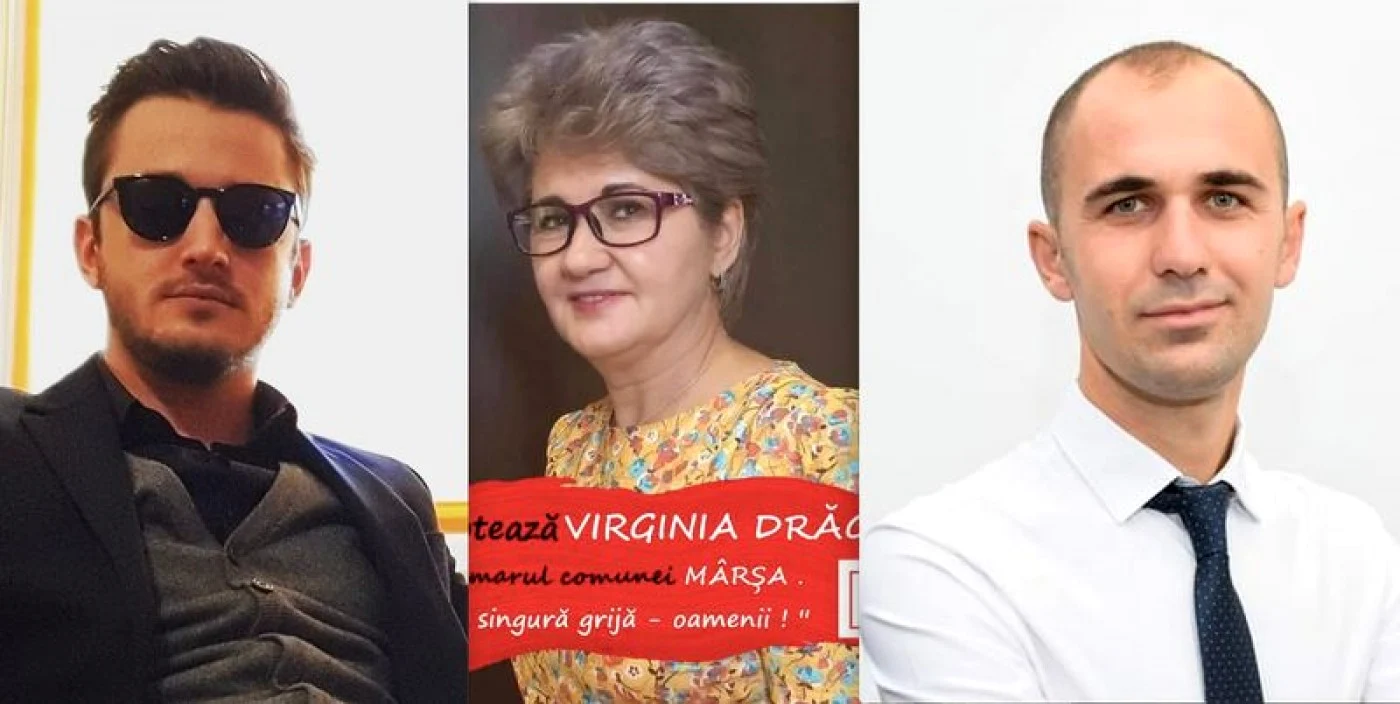 Veniamin Sebastian Drăgan, Virginia Drăgan şi Ionuţ Popa FOTO: facebook.com