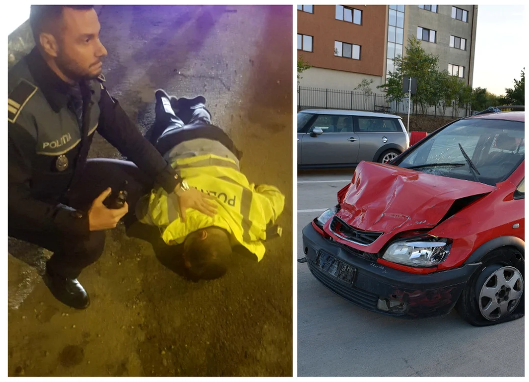 Poliţistul orădean a zăcut trei săptămâni în comă. Foto: arhiva personală