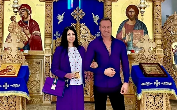 Alin Oprea şi Medana, logodnica artistului