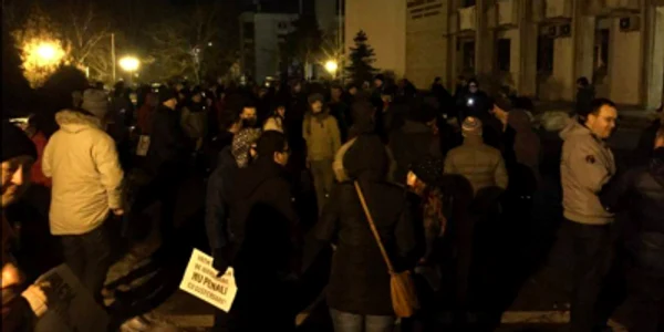 Protest la Constanţa amnistie graţiere Foto Cătălin Mihai Anghel