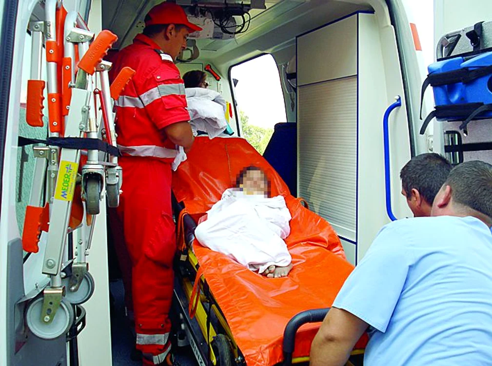 Cerasela a fost  salvată de un localnic