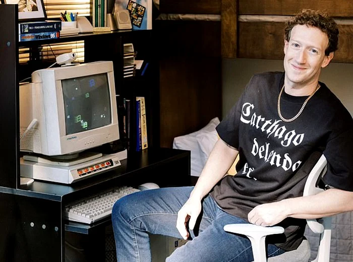 Cum a sărbătorit Mark Zuckerberg la 40 de ani. FOTO dailymail.co.uk