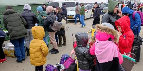 Printre refugiaţii care ajung în Republica Moldova se numără mulţi copii