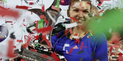 simona halep dubai foto afp